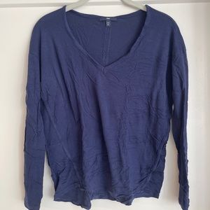 Gap XS Blue Long Sleeve Shirt